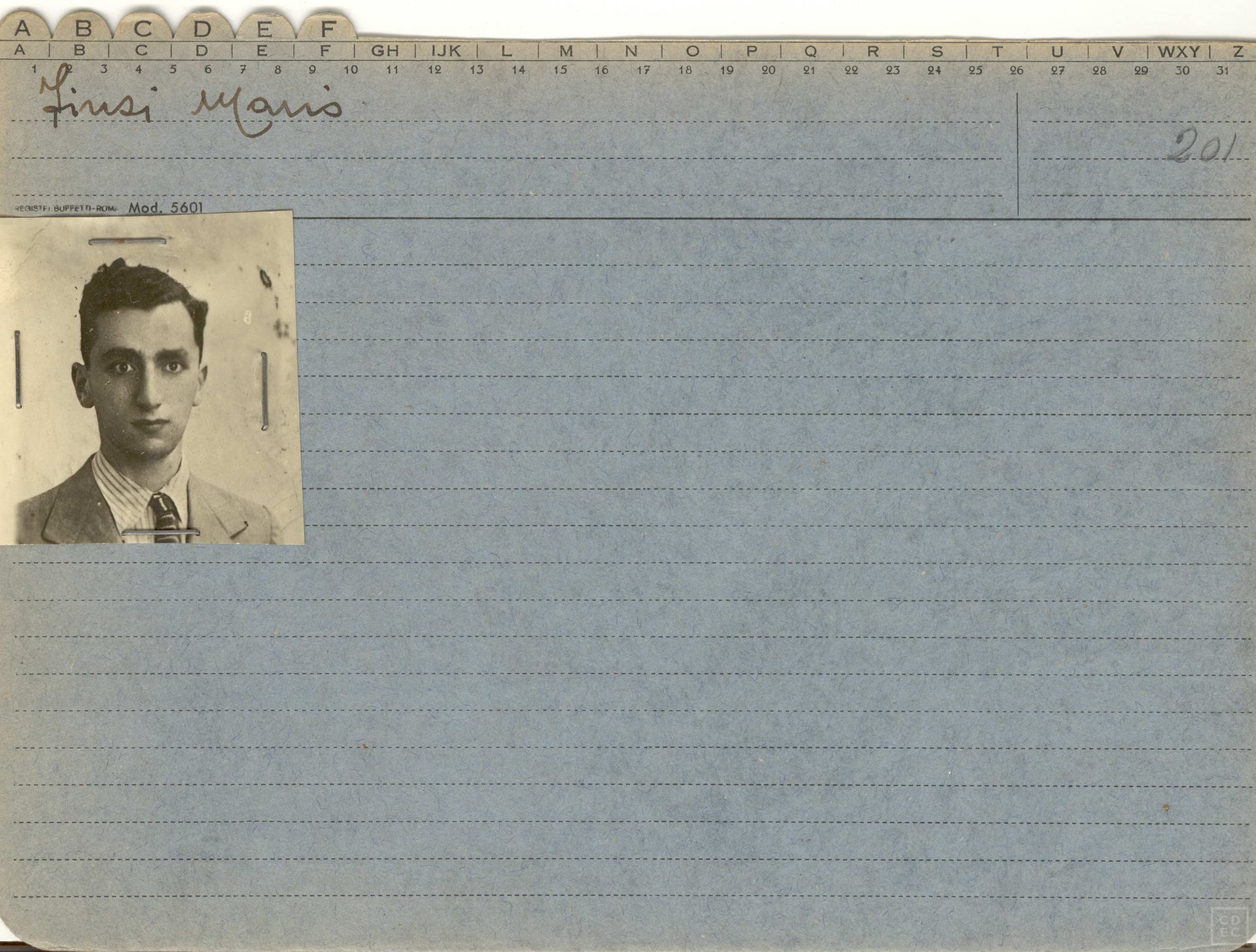 Immagine di copertina - Finzi, Mario